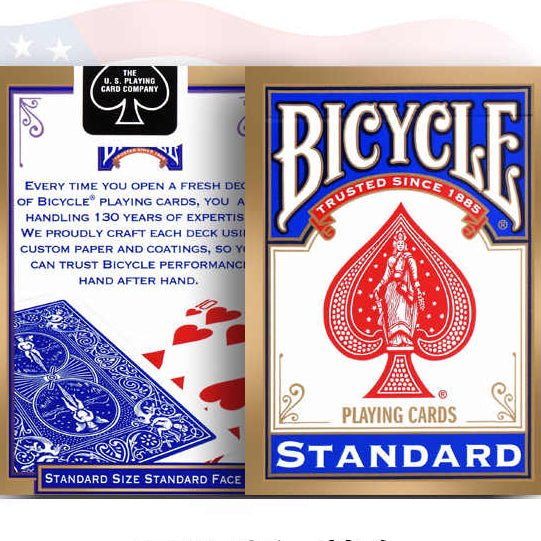 Bicycle Standard Playing Cards (International Edition) - Blue