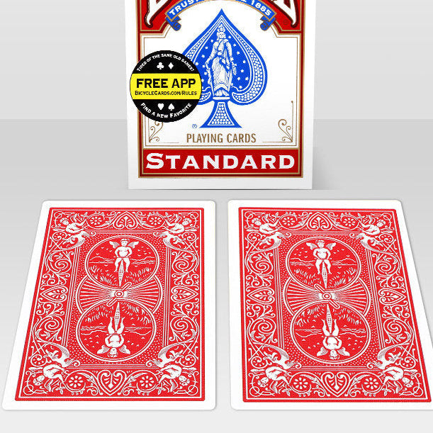 Bicycle Double Back Playing Cards (Red/Red)