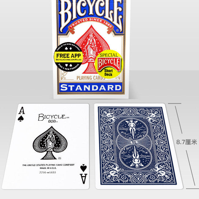 Bicycle Short Deck Playing Cards (Blue)
