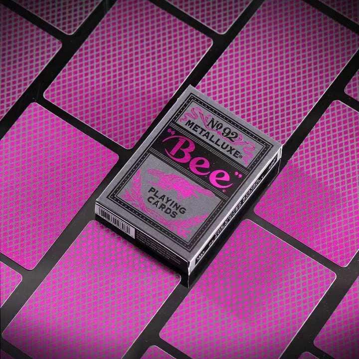 Bicycle Bee No.92 Metalluxe Purple Playing Cards