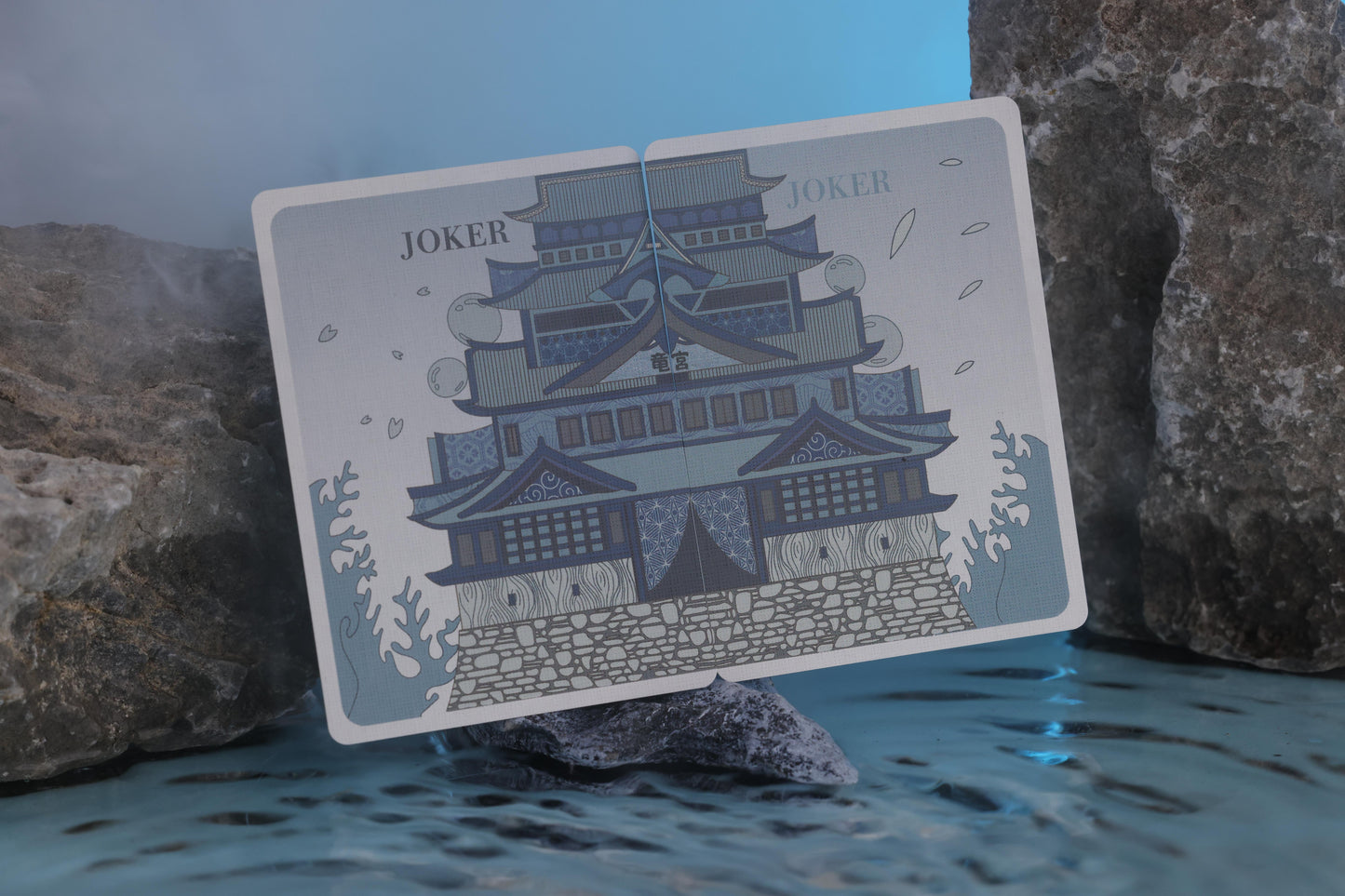 Urashima Tarou Playing Cards | BLUE ORIGAMI Edition