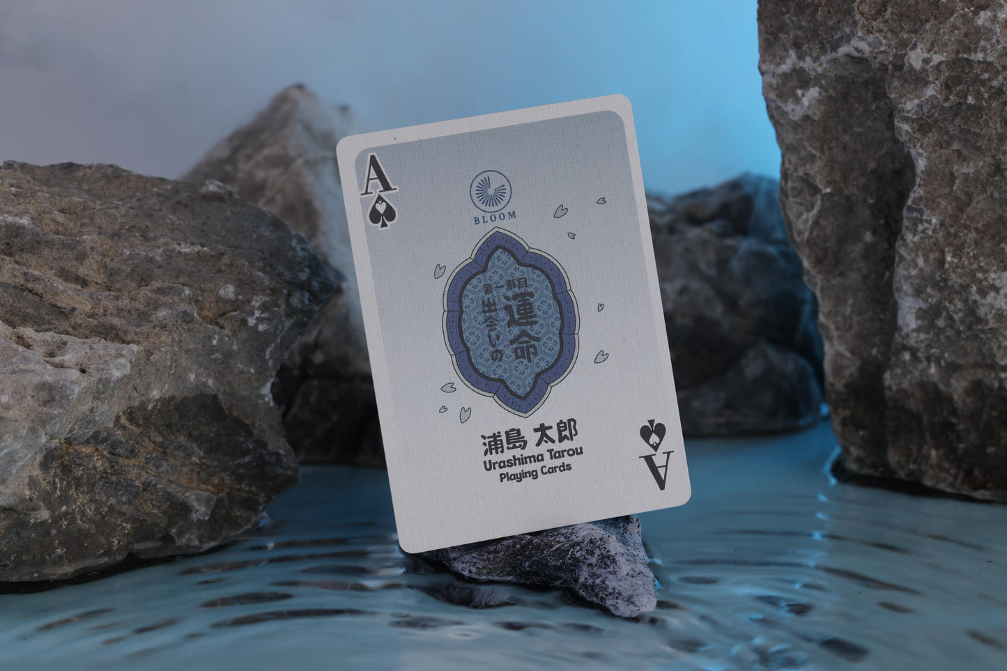 Urashima Tarou Playing Cards | BLUE ORIGAMI Edition