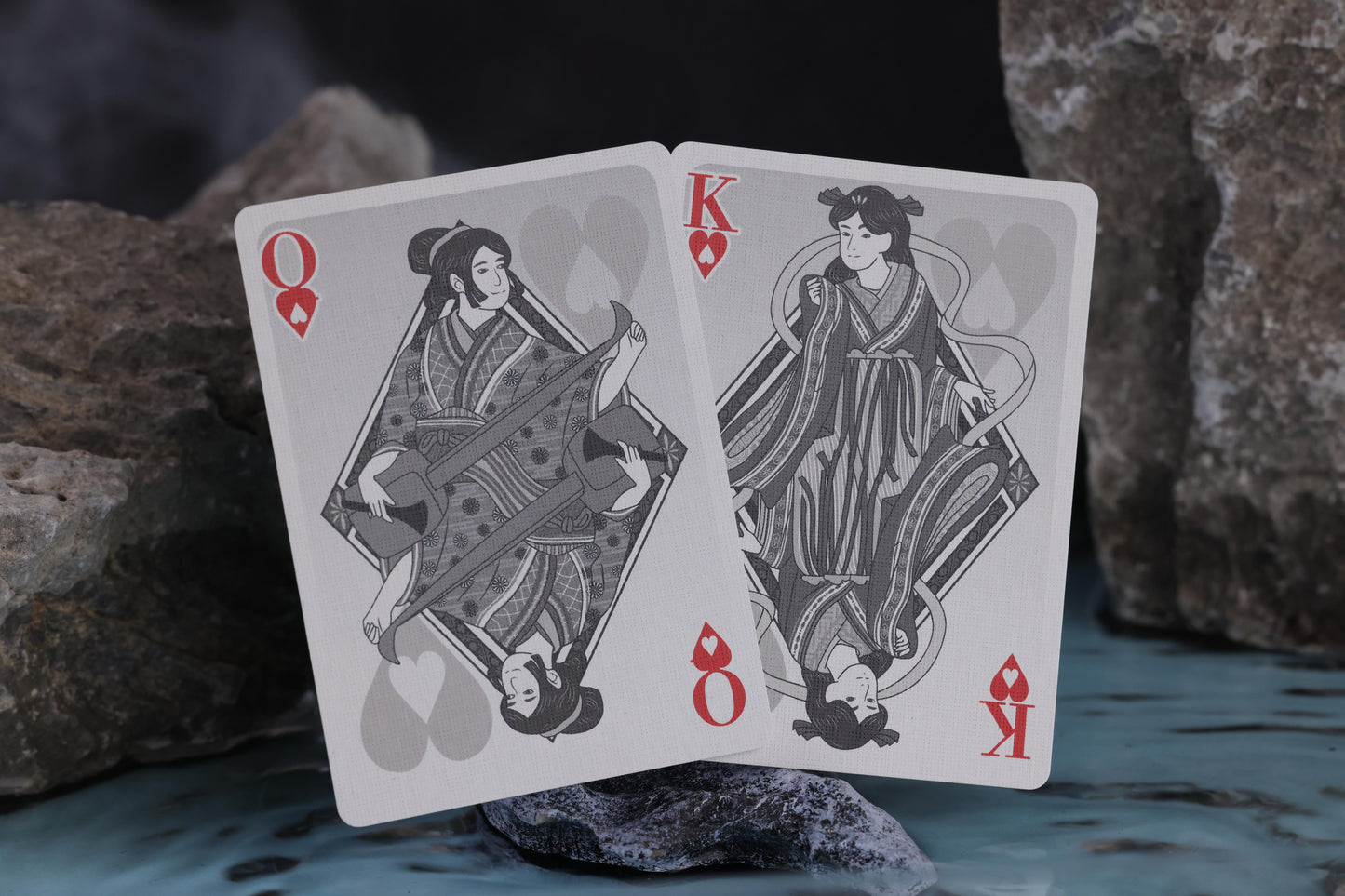 Urashima Tarou Playing Cards | BLACK ORIGAMI Edition