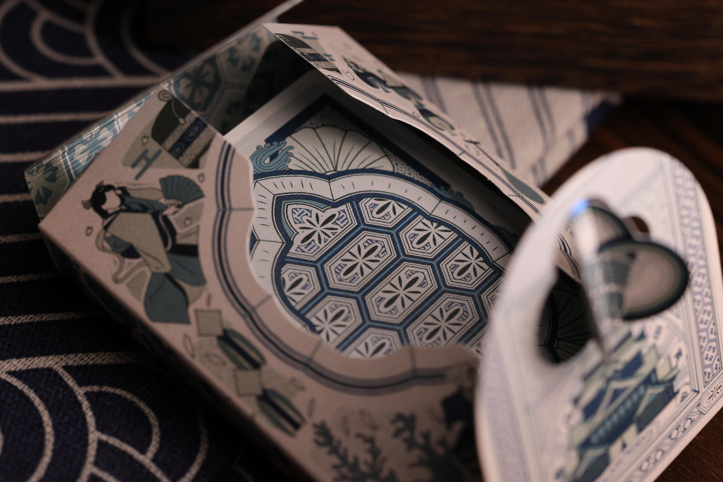 Urashima Tarou Playing Cards | BLUE ORIGAMI Edition
