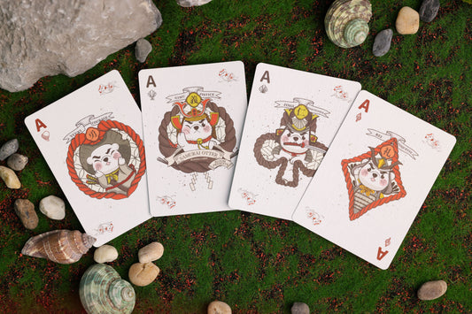SAMURAI OTTER PLAYING CARDS | HONO EDITION