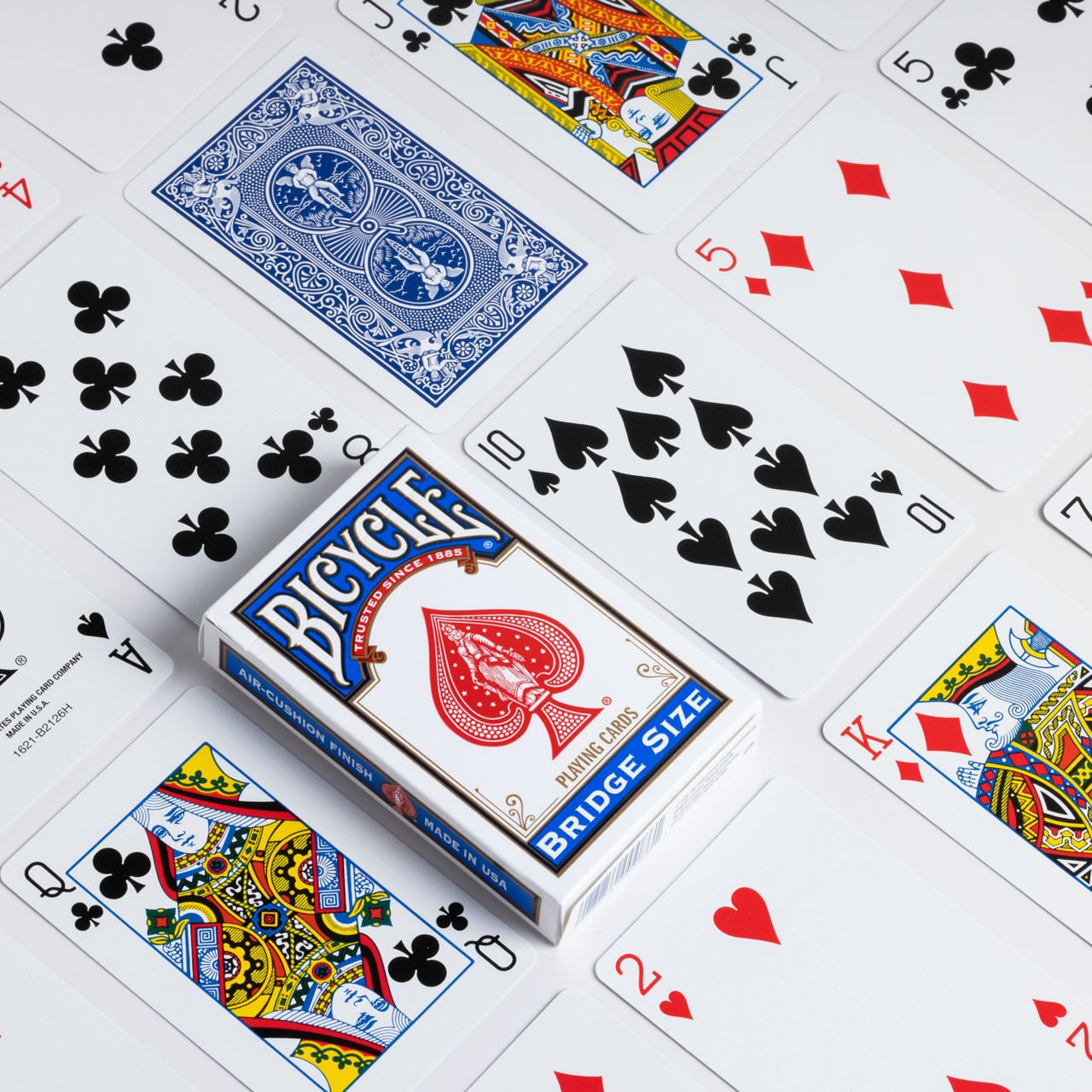 Bicycle Bridge Size Playing Cards - Blue