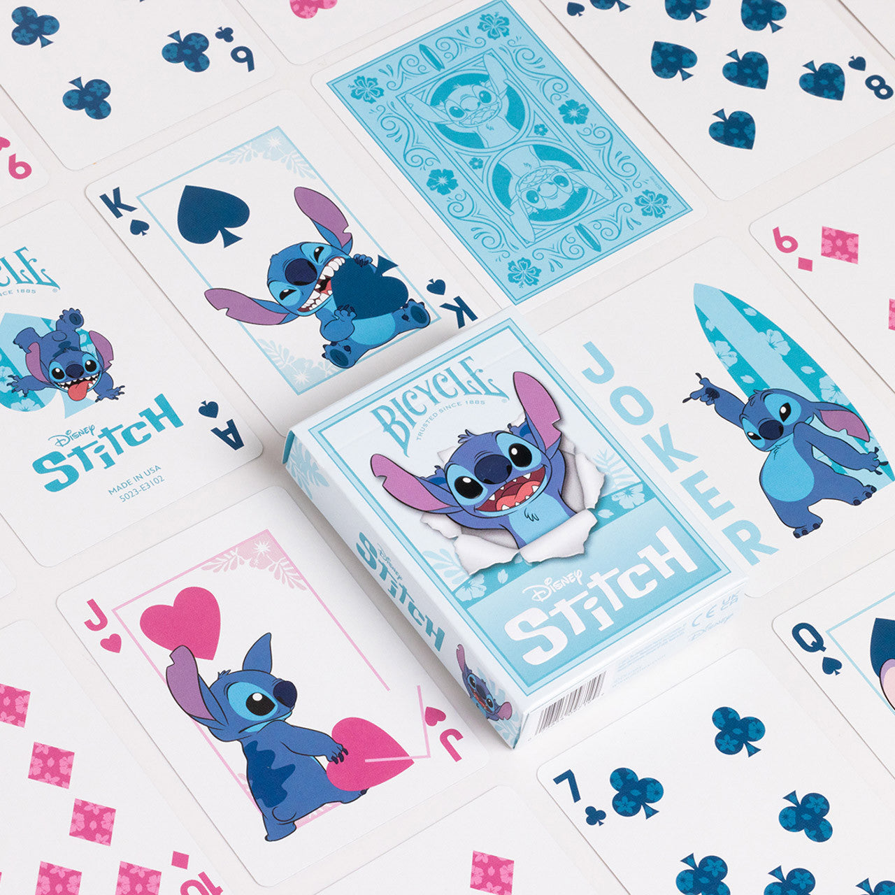 Bicycle Disney Stitch Inspired Playing Cards