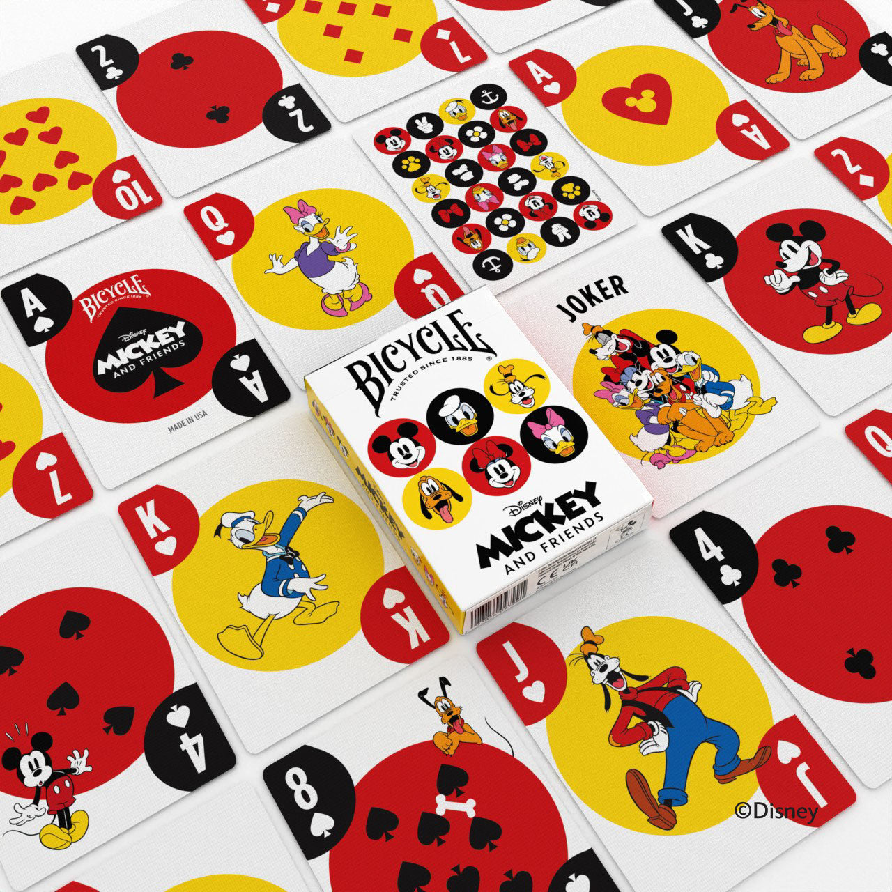 Bicycle Disney Mickey and Friends Inspired Playing Cards