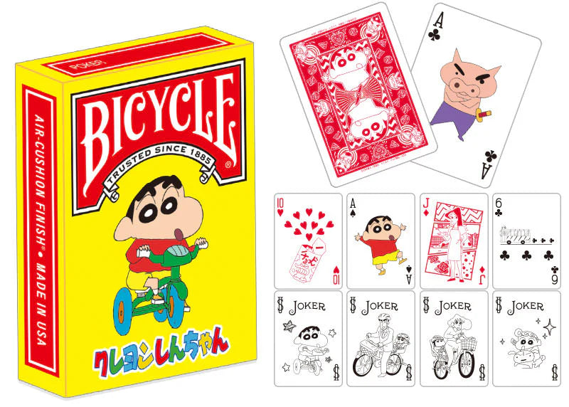Crayon Shin-Chan Bicycle Playing Cards