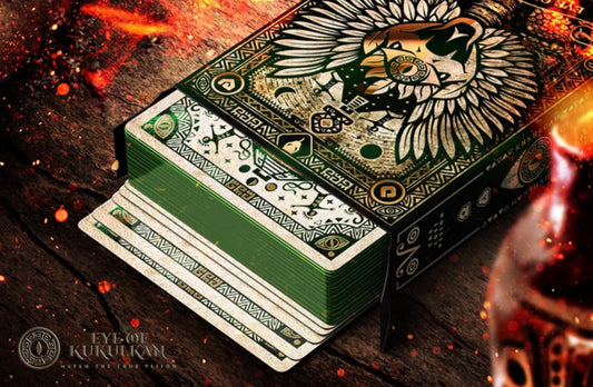 Mysterious Mayan Tales Playing Cards (Kukulkan Feathered Serpent)