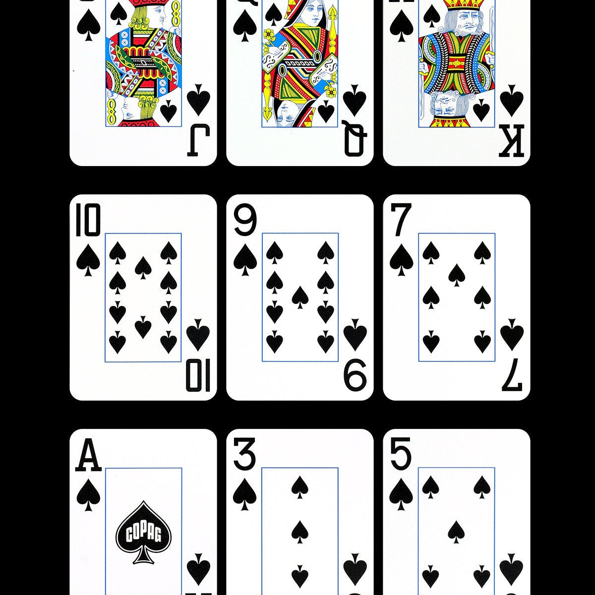 Copag Elite Series Midnight Black Playing Cards