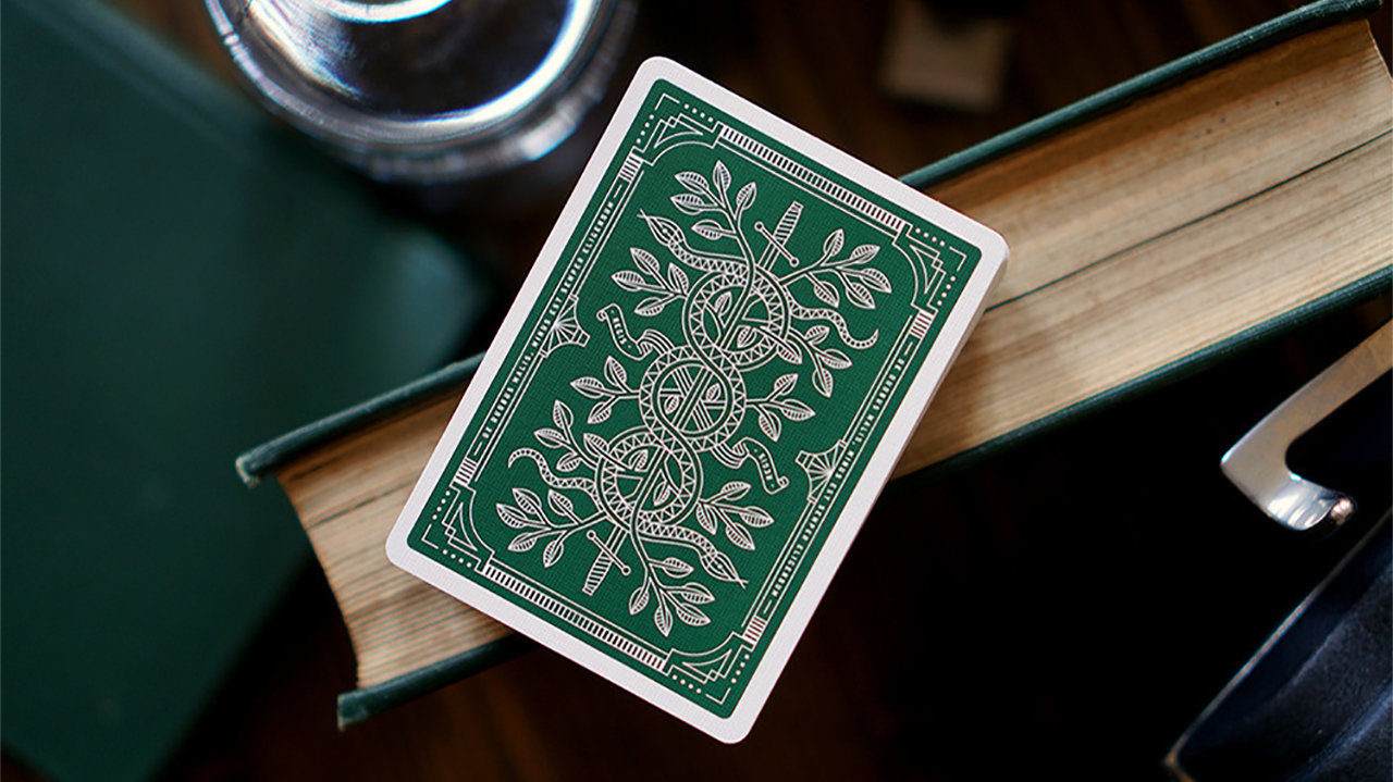 Monarch Playing Cards (Green)