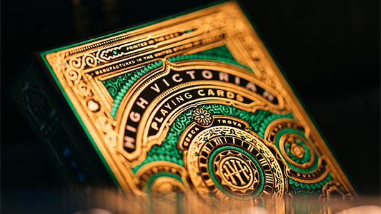 High Victorian (Green) Playing Cards