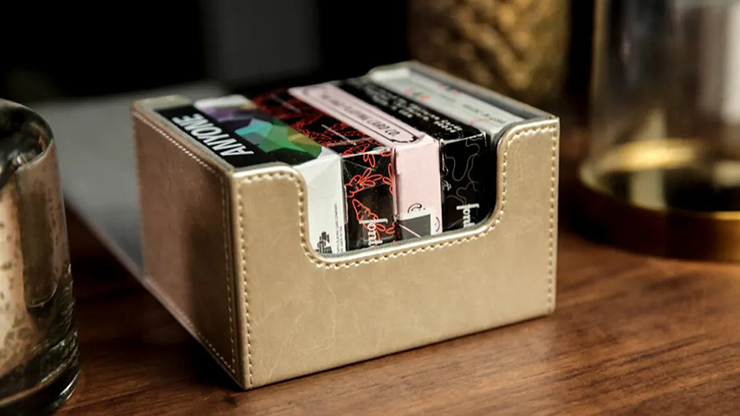 Playing Card leather Collection Box by TCC