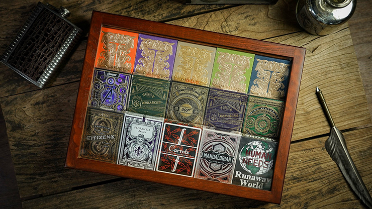 Playing Cards Wooden Storage Box