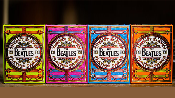 The Beatles (Green) Playing Cards