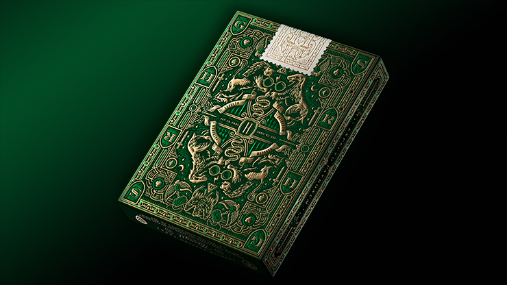 Harry Potter (Green-Slytherin) Playing Cards by Theory 11