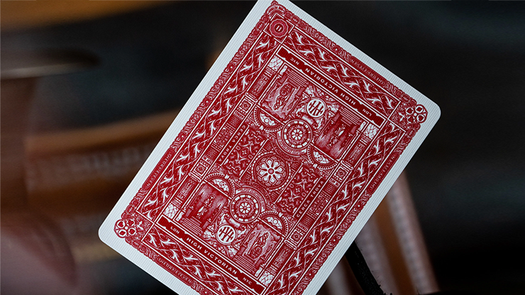 High Victorian (Red) Playing Cards