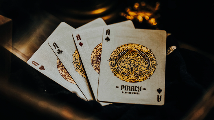 Piraterie-Spielkarten