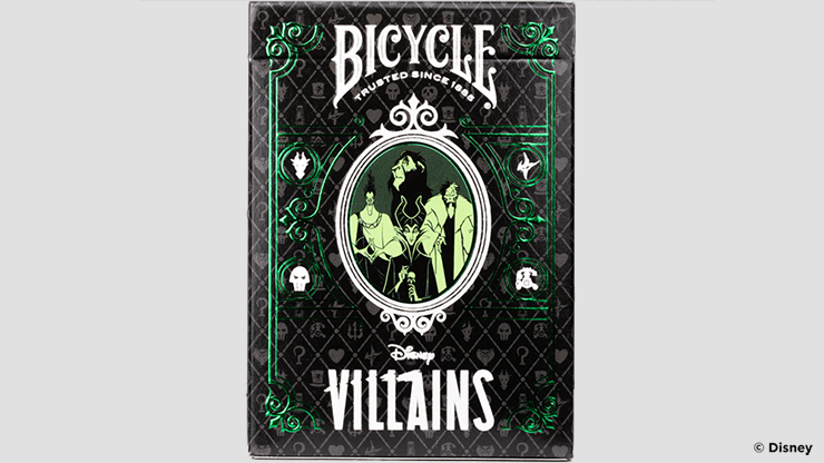 Bicycle Disney Villains (Green)