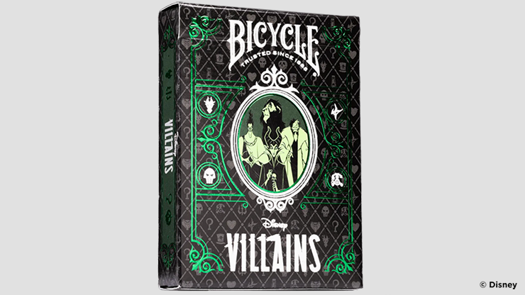 Bicycle Disney Villains (Green)