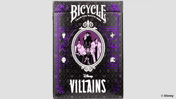 Bicycle Disney Villains (Purple)