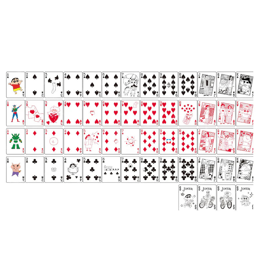 Crayon Shin-Chan Bicycle Playing Cards