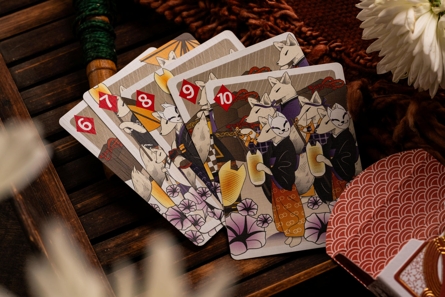 The Fox's Wedding Playing Cards | SHINTO Edition