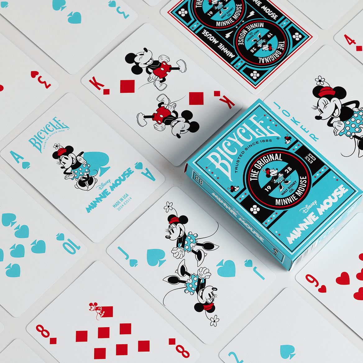 Bicycle Disney Classic Minnie Mouse Inspired Playing Cards