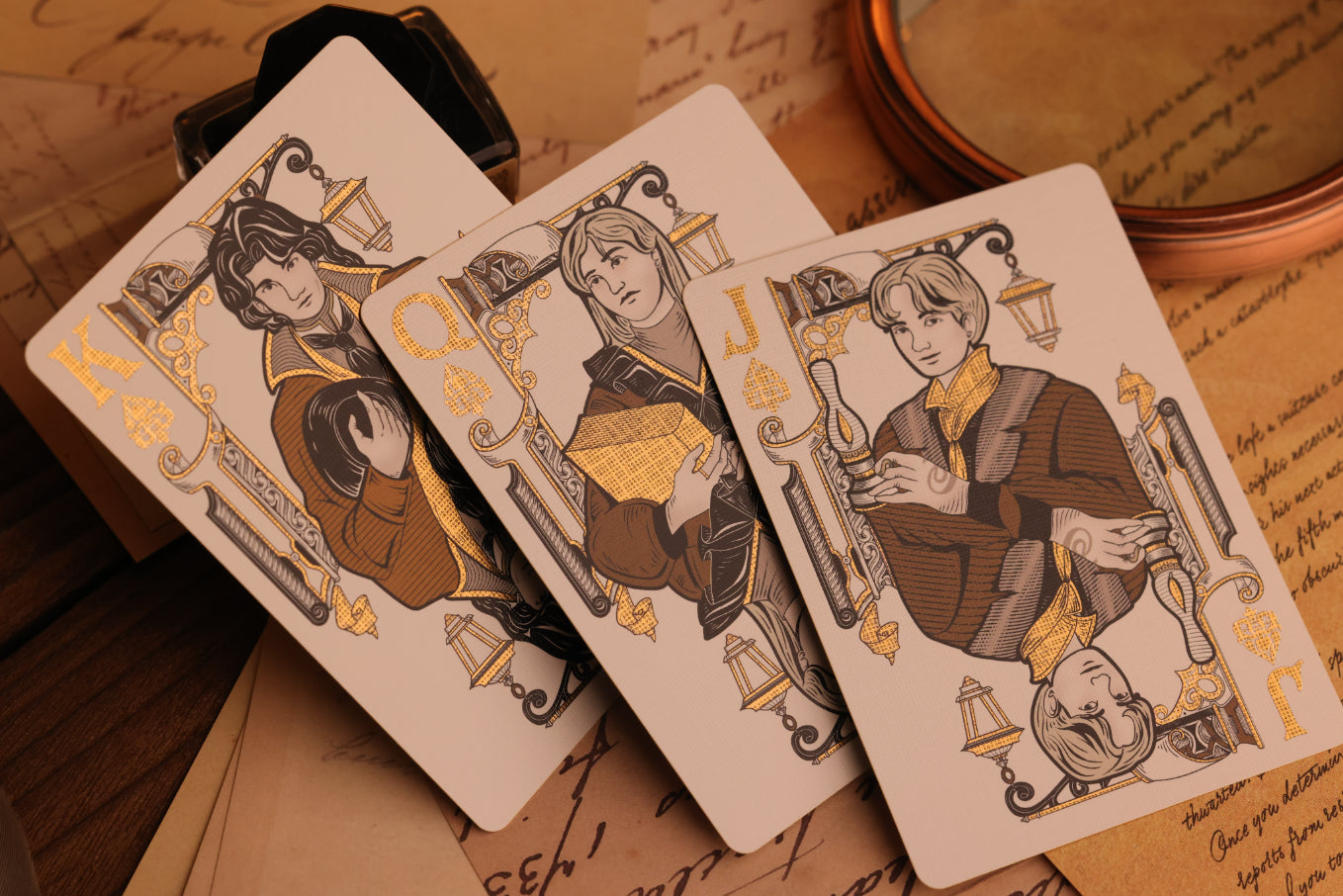 Jack the Ripper and Sherlock Holmes Playing Cards | Castling Edition