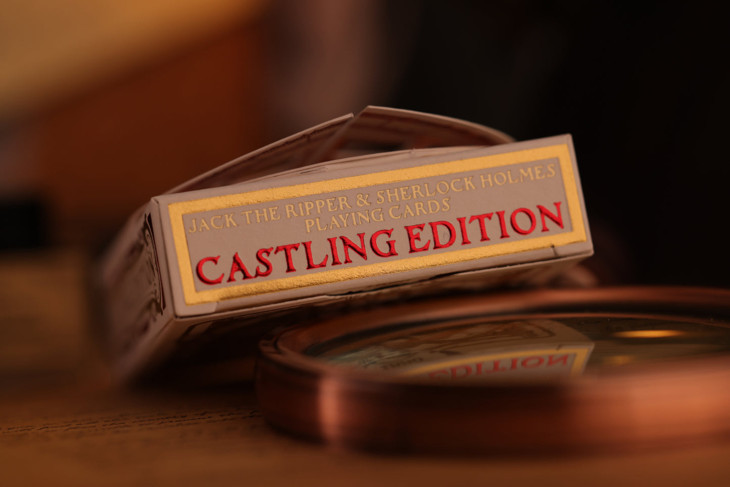 Jack the Ripper and Sherlock Holmes Playing Cards | Castling Edition