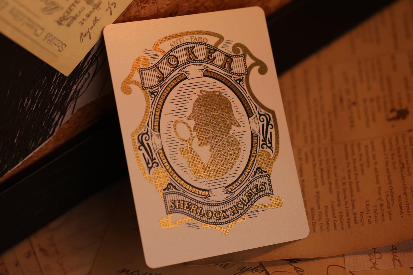 Jack the Ripper and Sherlock Holmes Playing Cards | Castling Edition
