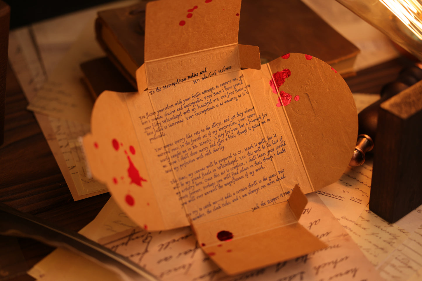 Stalemate Edition Tuck Box Interior