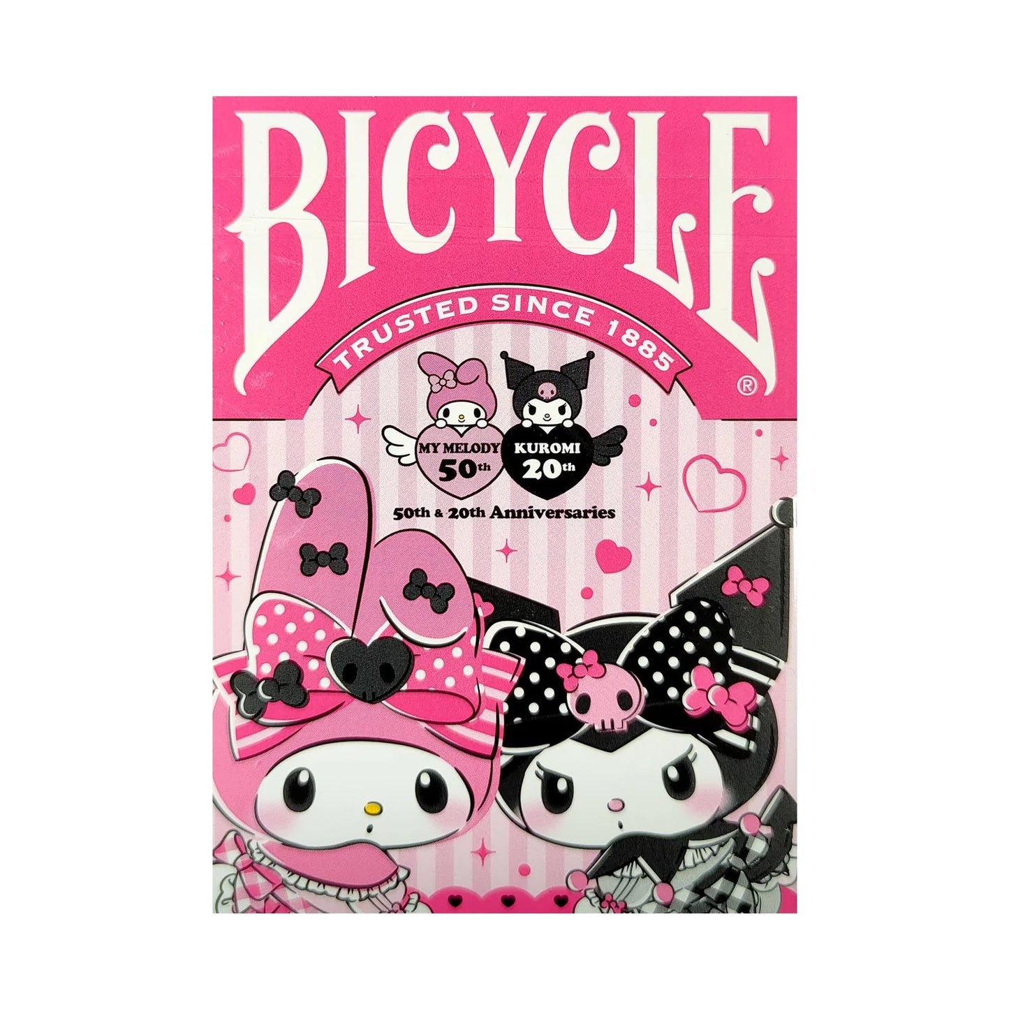 My Melody 50th Anniversary and Kuromi 20th Anniversary: Bicycle Playing Cards