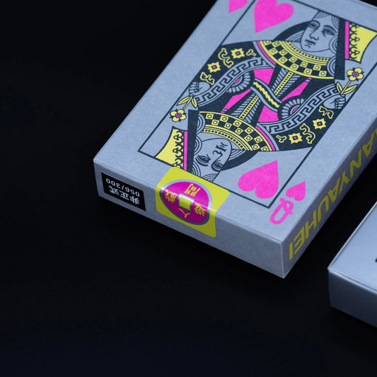 LION HEAD PLAYING CARDS by YANGAANYAUHEI