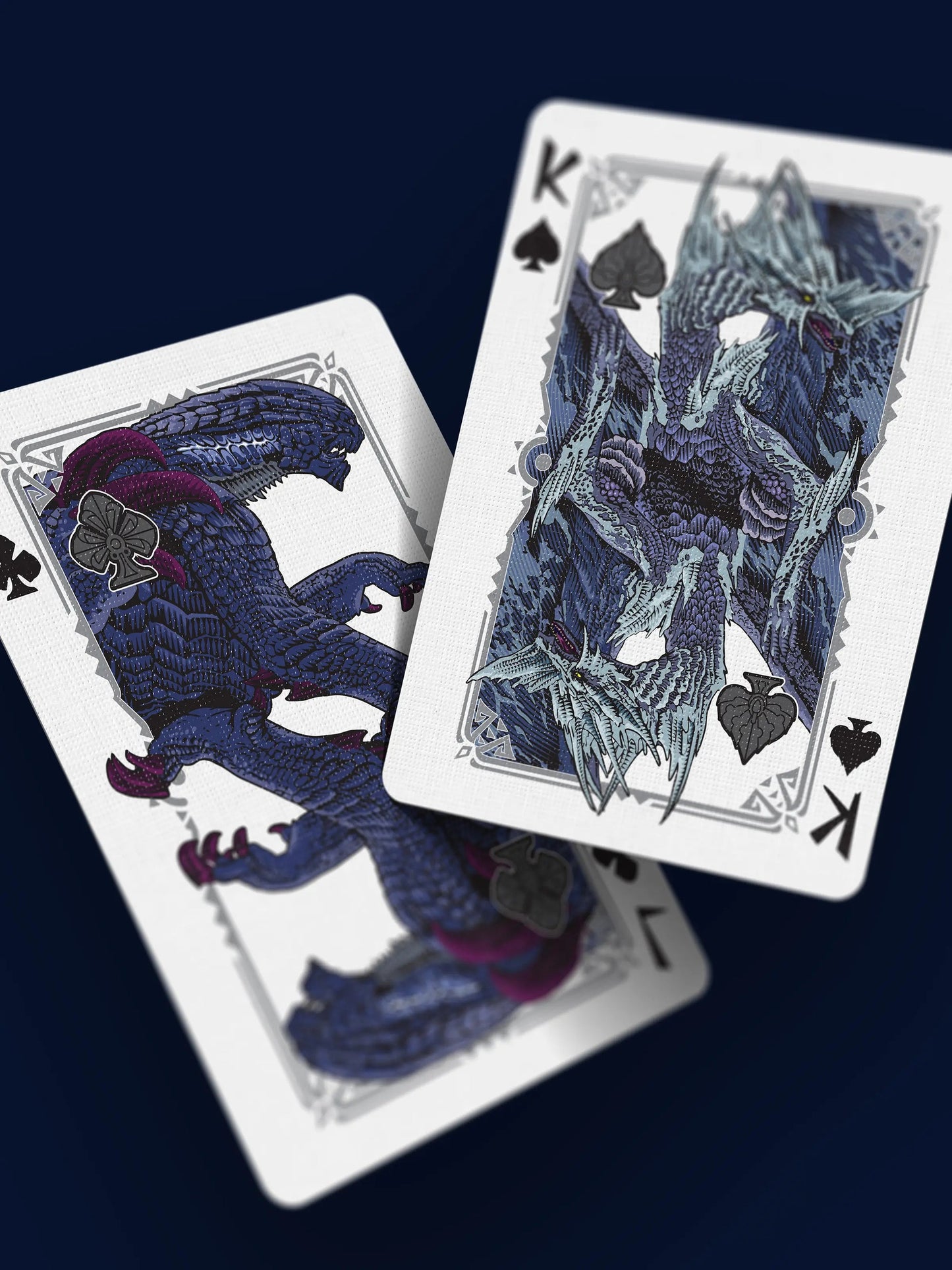 Monster Hunter Playing Cards - Collectors Edition Blue