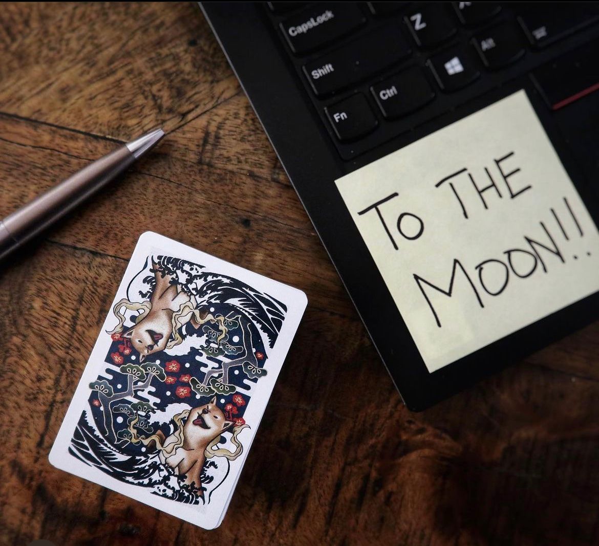 Akita Playing Cards by Blue Moon Co.