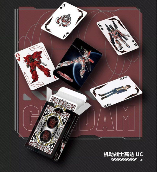 Bicycle Gundam Unicorn Playing Cards