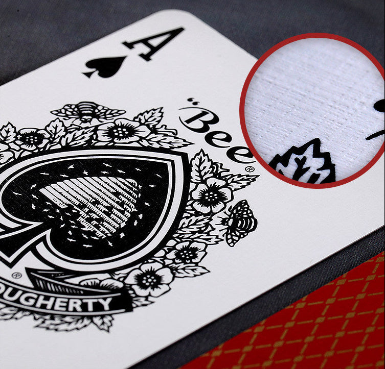 Bicycle Bee Guandan Size Playing Cards Red