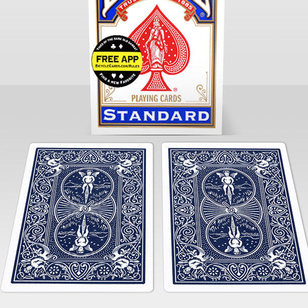 Bicycle Double Back Playing Cards (Blue/Blue)