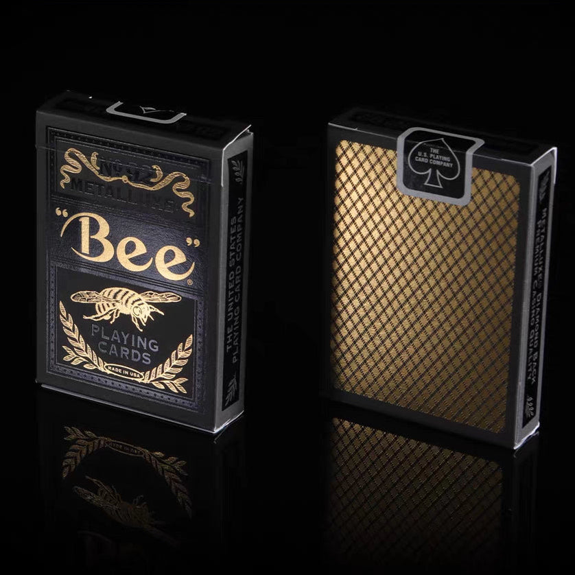 Bicycle Bee No.92 Metalluxe Gold Playing Cards