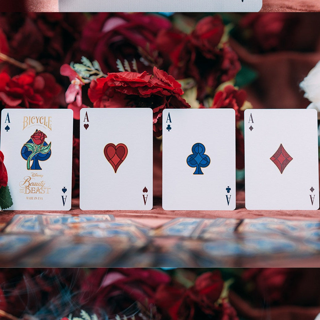 Bicycle Disney Beauty and the Beast Inspired Playing Cards