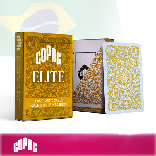 Bicycle Copag Elite Series Amber Yellow Playing Cards