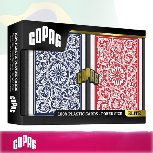 Bicycle Copag Elite Series Red & Blue Classic 2-Deck Set