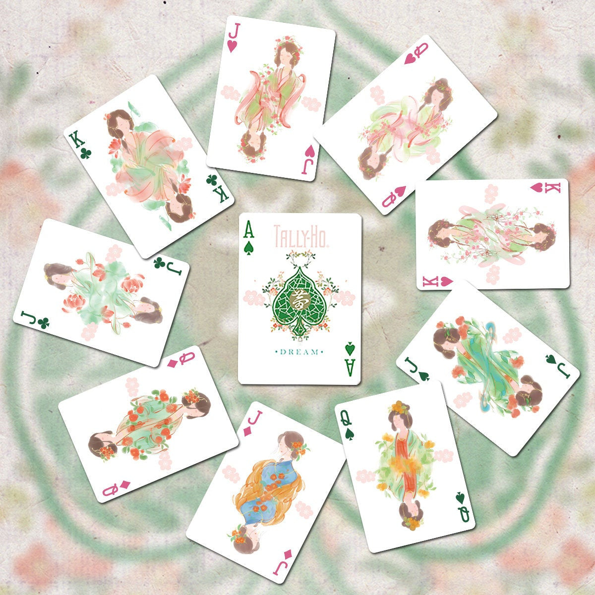 Bicycle Tally-Ho Dream Playing Cards