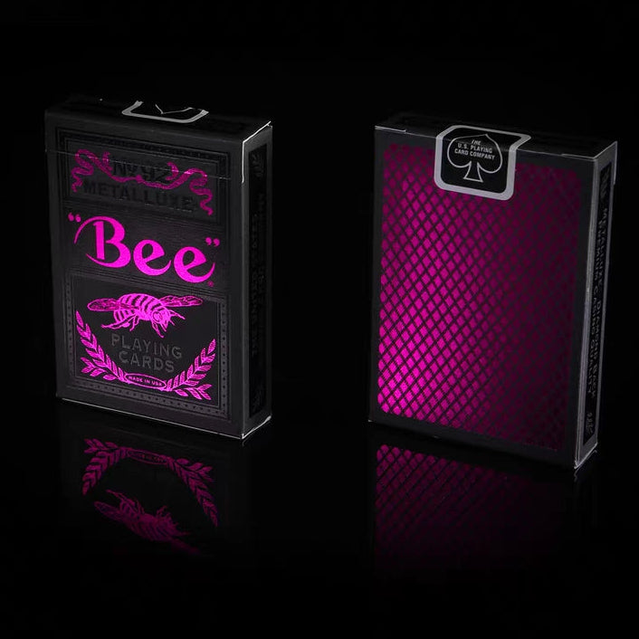 Bicycle Bee No.92 Metalluxe Purple Playing Cards
