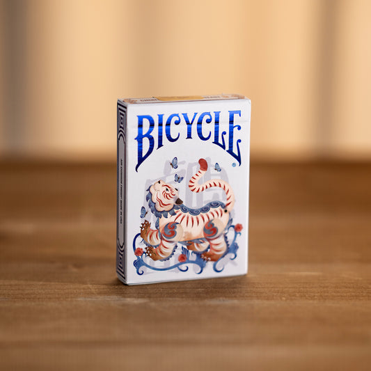Bicycle Auspicious Beast Playing Cards: Tiger Sniffs the Rose