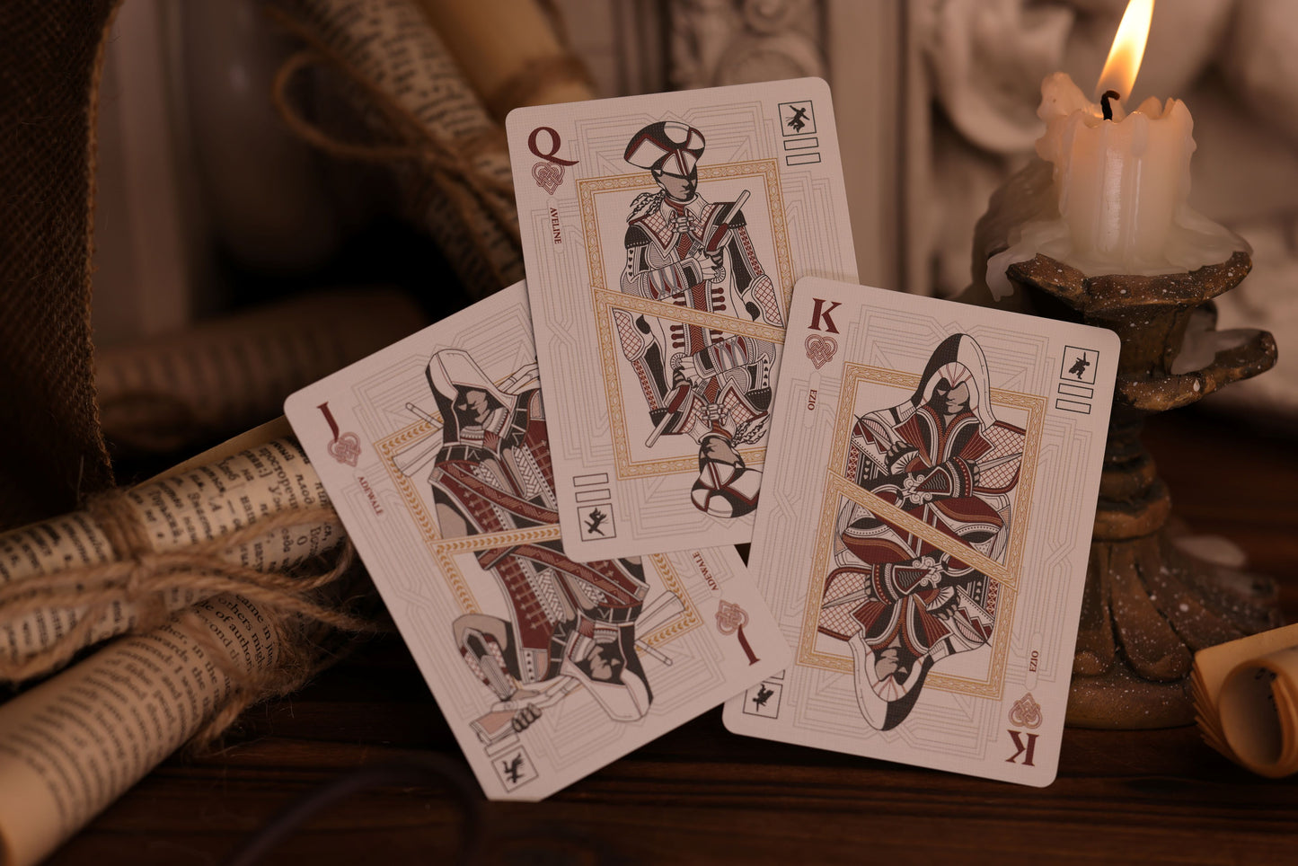 Assassin's Creed Legacy Playing Cards | BLACK HIDDEN BLADE Edition