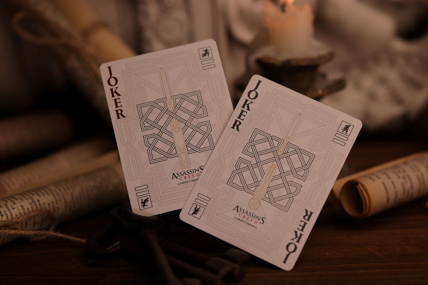 Assassin's Creed Legacy Playing Cards | BLACK HIDDEN BLADE Edition