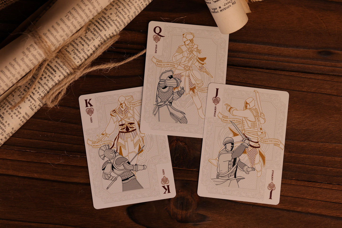 Assassin's Creed Legacy Playing Cards | BLACK SIGNATURE Edition